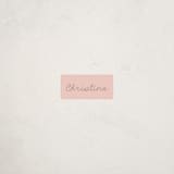 "Botanical maximalism" - Custom Name Labels in Poppy by Creo Study - Front