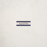 "Montauk" - Custom Name Labels in Navy by Megan Davis - Front