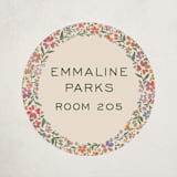 "Wildflowers" - Custom Name Labels in Confetti by 2birdstone - Front