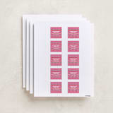 "Friendship Era" - Custom Name Labels in Peony by Pixel and Hank - Full Sheet