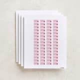 "Ladybug Name" - Custom Name Labels in Bubblegum by Stacey Meacham - Full Sheet