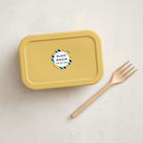 "Preppy Stripe" - Custom Name Labels in Seaweed by Jessica Ogden - In Use
