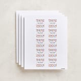 "Confetti Sprinkle" - Custom Name Labels in Gumdrops by Up Up Creative - Full Sheet