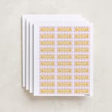 "Daisys" - Custom Name Labels in Daisy by Little Print Design - Full Sheet