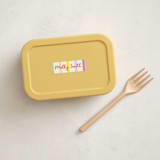 "Bright Stripes" - Custom Name Labels in Candy by Baumbirdy - In Use