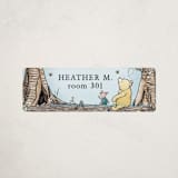 "Disney's Winnie the Pooh in the Wood" - Custom Name Labels in Sky by Becky Nimoy - Front