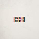 "Disney Mickey Bright Stripes" - Custom Name Labels in Rainbow by Baumbirdy - Front
