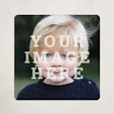 "The Big Picture" - Custom Name Labels in Ivory by Minted - Front