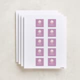 "cupcake" - Custom Name Labels in Orchid by Jessica Ogden - Full Sheet