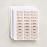 "Scout Badges" - Custom Name Labels in Sunshine by Hudson meet Rose - Full Sheet
