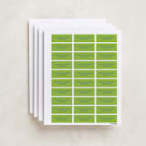 "Pop up" - Custom Name Labels in Electric by Inkblot Design - Full Sheet