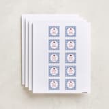 "Love Bug" - Custom Name Labels in Sky by Jennifer Lew - Full Sheet