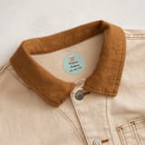 "Hugs & Squishes" - Custom Name Labels in Mint by Erica Krystek - Clothes Tag