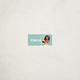 "Make Way, Make Way" - Custom Name Labels in Shell by Itsy Belle Studio - Front