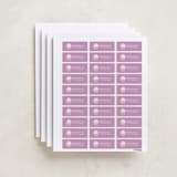 "cupcake" - Custom Name Labels in Orchid by Jessica Ogden - Full Sheet