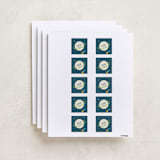 "Outer Space" - Custom Name Labels in Almond by Kelsey Cashman - Full Sheet