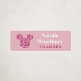 "you make the class shimmer" - Custom Name Labels in Peony by CDesignbychen - Front