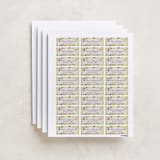 "Blooming Garden" - Custom Name Labels in Citrus by Pati Cascino - Full Sheet
