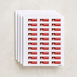 "Earresistable" - Custom Name Labels in Cherry by Erica Krystek - Full Sheet