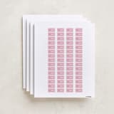 "you make the class shimmer" - Custom Name Labels in Peony by CDesignbychen - Full Sheet