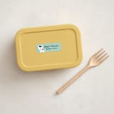 "Frenchie" - Custom Name Labels in Mint by Susan Asbill - In Use