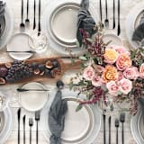 "ORGANIC COTTON NAPKINS // SET OF 4" - Cloth Napkins in gray by borrowed BLU