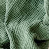 "ORGANIC COTTON NAPKINS // SET OF 4" - Cloth Napkins in green by borrowed BLU