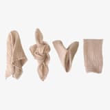 "ORGANIC COTTON NAPKINS // SET OF 4" - Cloth Napkins in natural by borrowed BLU