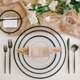 "ORGANIC COTTON NAPKINS // SET OF 4" - Cloth Napkins in natural by borrowed BLU