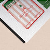 "Personalized Holiday Matchbook Art" - Commissioned Original Drawing in multicolor by Carrie ONeal