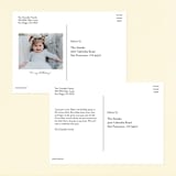 "Fun Sun" - Children's Birthday Party Invitations in Carribean by Baumbirdy - Back of Card Options