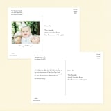 "Disney and Pixar's Wall-E and Hal" - Children's Birthday Party Invitations in Pearl by Ani Somi - Back of Card Options