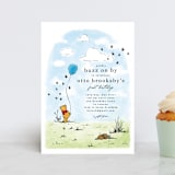 "Disney's Winnie the Pooh Many Birthday Adventures" - Children's Birthday Party Invitations in Hundred Acre Wood by Erin L. Wilson - Front
