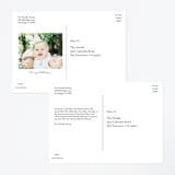 "Disney and Pixar's Nemo and Dory" - Children's Birthday Party Invitations in Sea by Lori Wemple - Back of Card Options
