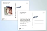 "Off to Join the Circus" - Children's Birthday Party Invitations in Navy by Amber Barkley - Back of Card Options