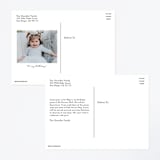 "Shark Tank" - Children's Birthday Party Invitations in Sky by Karidy Walker - Back of Card Options