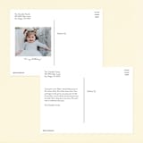 "farm animal friends" - Children's Birthday Party Invitations in Robin’s Egg by Jennifer Wick - Back of Card Options