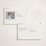"Fly With Me" - Children's Birthday Party Invitations in Sky by Vera Lim - Back of Card Options