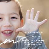 "usual" - Children's Birthday Party Invitations in Snow by Jd Ptlo - Detail
