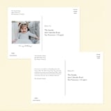 "Disney's Cinderella dressmakers" - Children's Birthday Party Invitations in Peony by Jackie Crawford - Back of Card Options