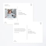 "Disney's Mickey Balloon Bunch" - Children's Birthday Party Invitations in Cream by Adelyn T. - Back of Card Options