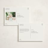 "Disney and Pixar's Monster's Inc Party" - Children's Birthday Party Invitations in Marshmallow by Holly Whitcomb - Back of Card Options