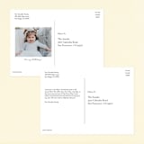 "One is So Fun" - Children's Birthday Party Invitations in Dino by Ashlee Townsend - Back of Card Options