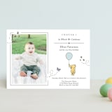 "Disney Sweetest Adventure" - Children's Birthday Party Invitations in Cloud by Heather Schertzer - Front