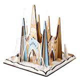 "Ice Castle Model Building Kit" - Arts and Crafts in multicolorassorted-colors by Stix Brix
