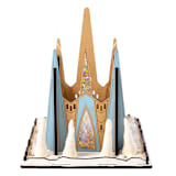 "Ice Castle Model Building Kit" - Arts and Crafts in multicolorassorted-colors by Stix Brix