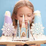 "Ice Castle Model Building Kit" - Arts and Crafts in multicolorassorted-colors by Stix Brix