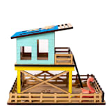 "Mini Hut Model Building Kit" - Arts and Crafts in multicolorassorted-colors by Stix Brix