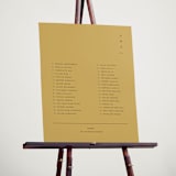 "Alaia" - Custom Seating Charts in Verona Sunset by Blustery August - In Use