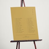 "Alaia" - Custom Seating Charts in Verona Sunset by Blustery August - In Use